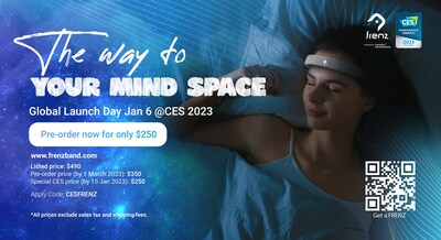 Earable's FRENZ Brainband is the world's first sleep tech wearable that tracks and stimulates brain activity via bone conduction speakers to promote quality sleep, focus and relaxation.