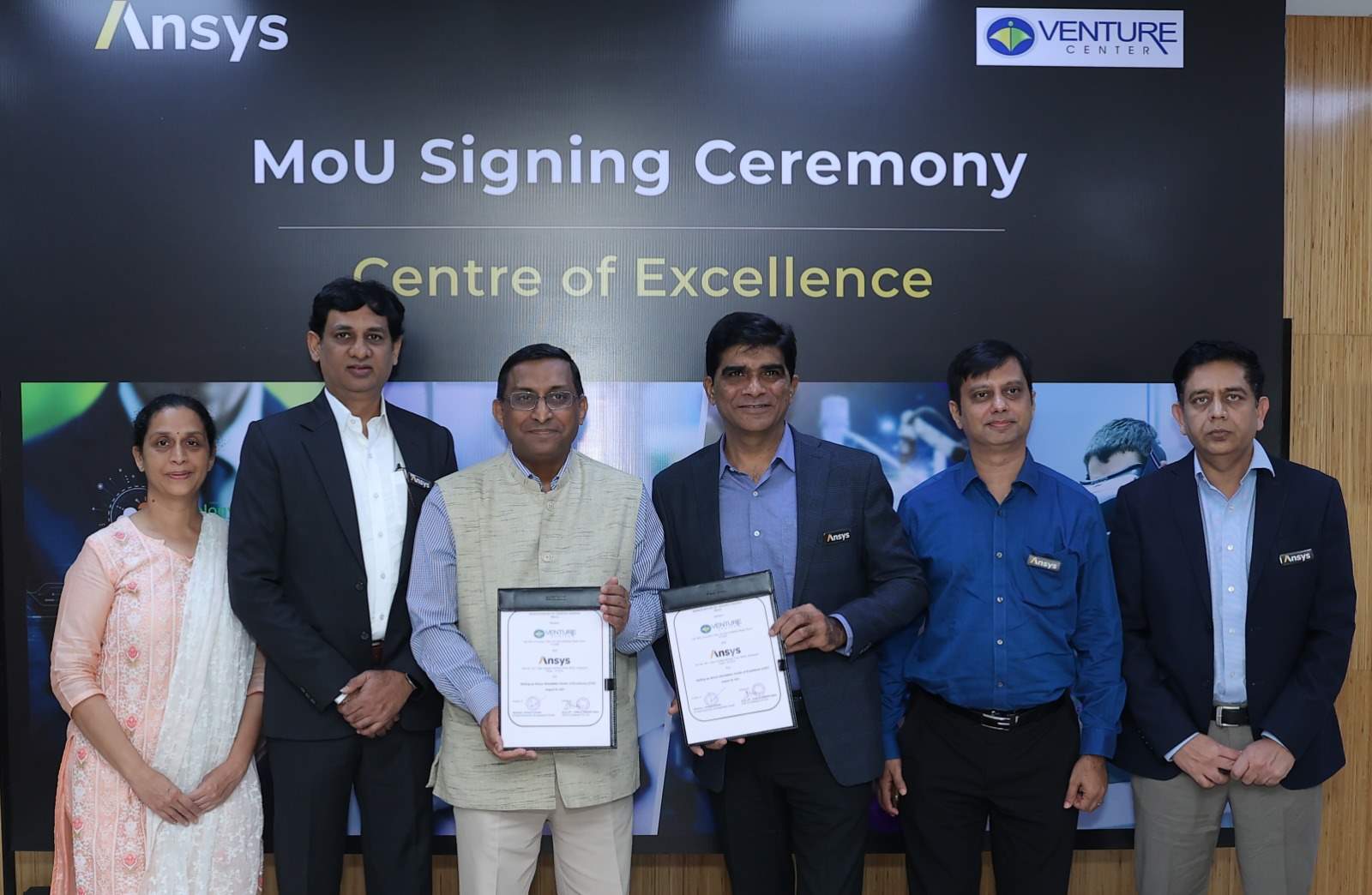 Ansys, Venture Center Signs MOU To Develop Startup Simulation Center ...