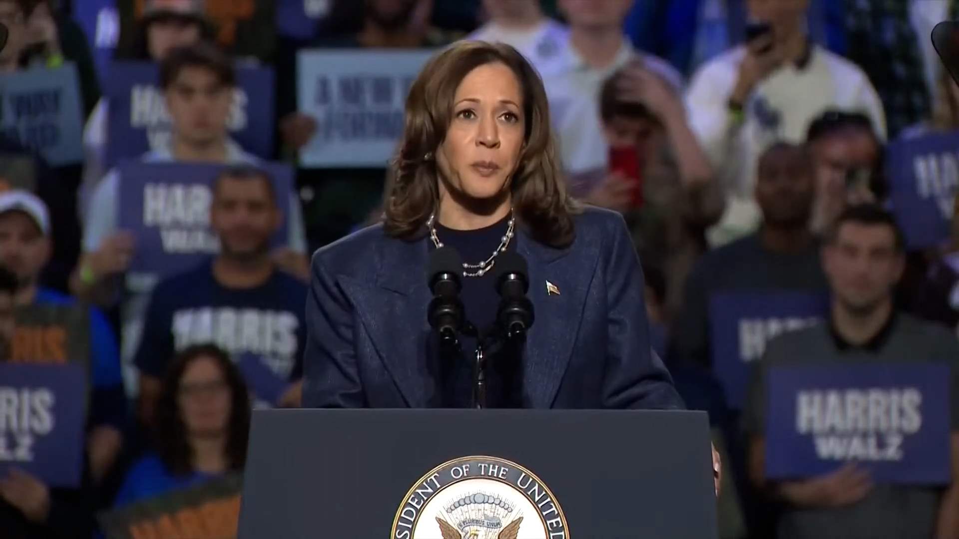 "I Will End the War in Gaza," Kamala Harris to Arab American Community ...